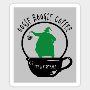 Oogie Boogie Coffee Sticker